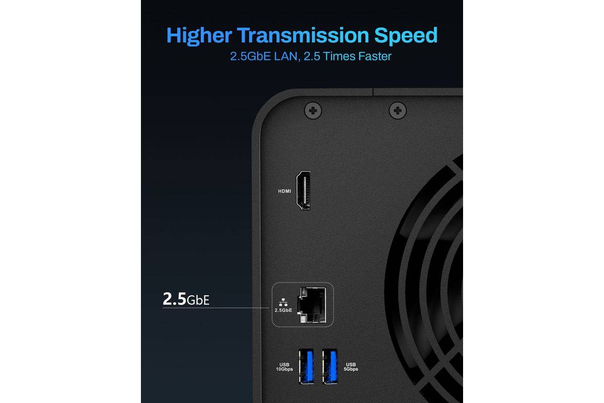 TERRAMASTER F4-425, 4-bay NAS, 4GB DDR4 (geen harde schijf)-3