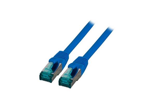 EFB Elektronik MK6001.7.5BL netwerkkabel blauw 7,5 m Cat6a S/FTP (S-STP)
