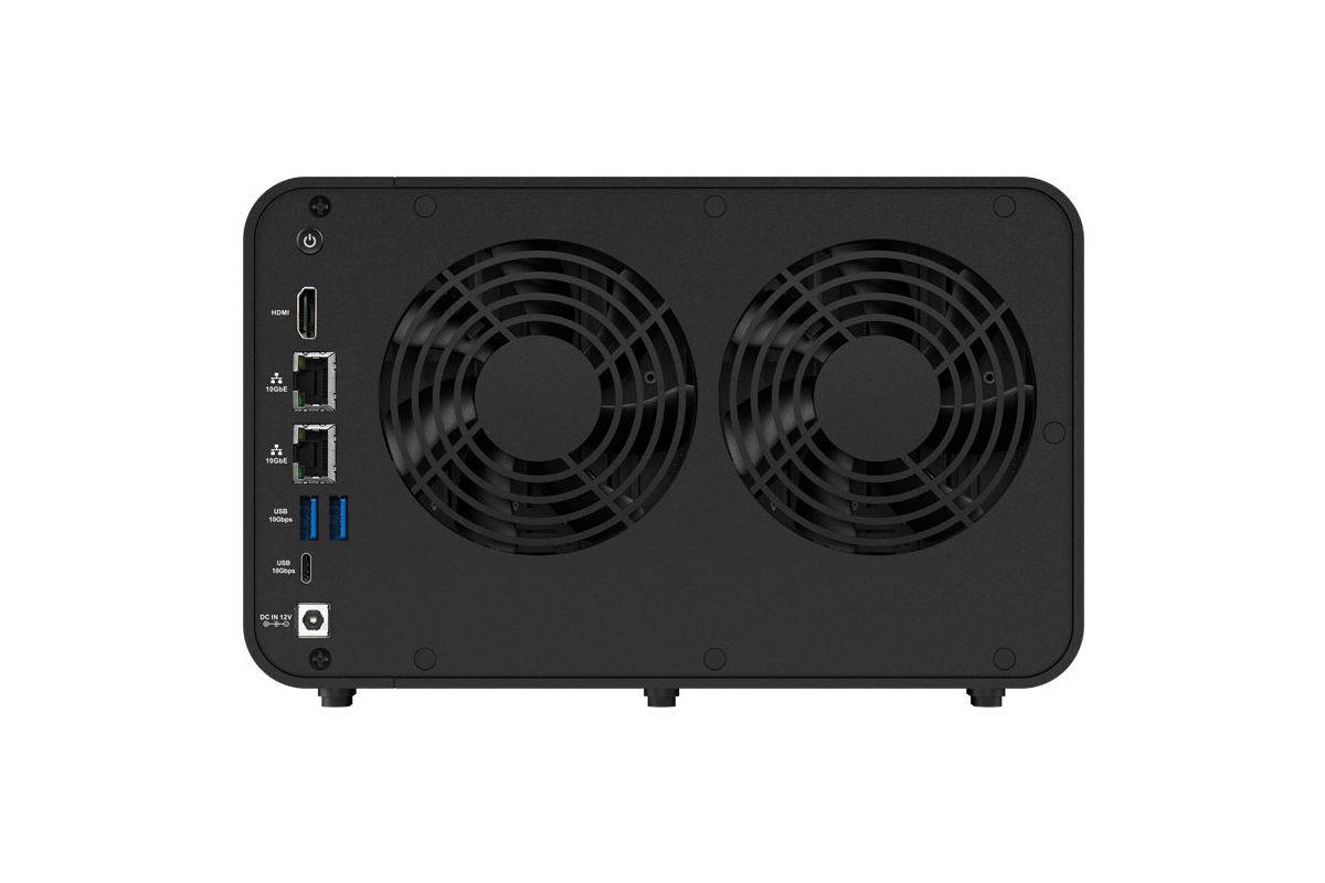 TerraMaster F6-424 MAX data-opslag-server NAS Desktop Intel® Core™ i5 i5-1235U 8 GB DDR5 Zwart-2