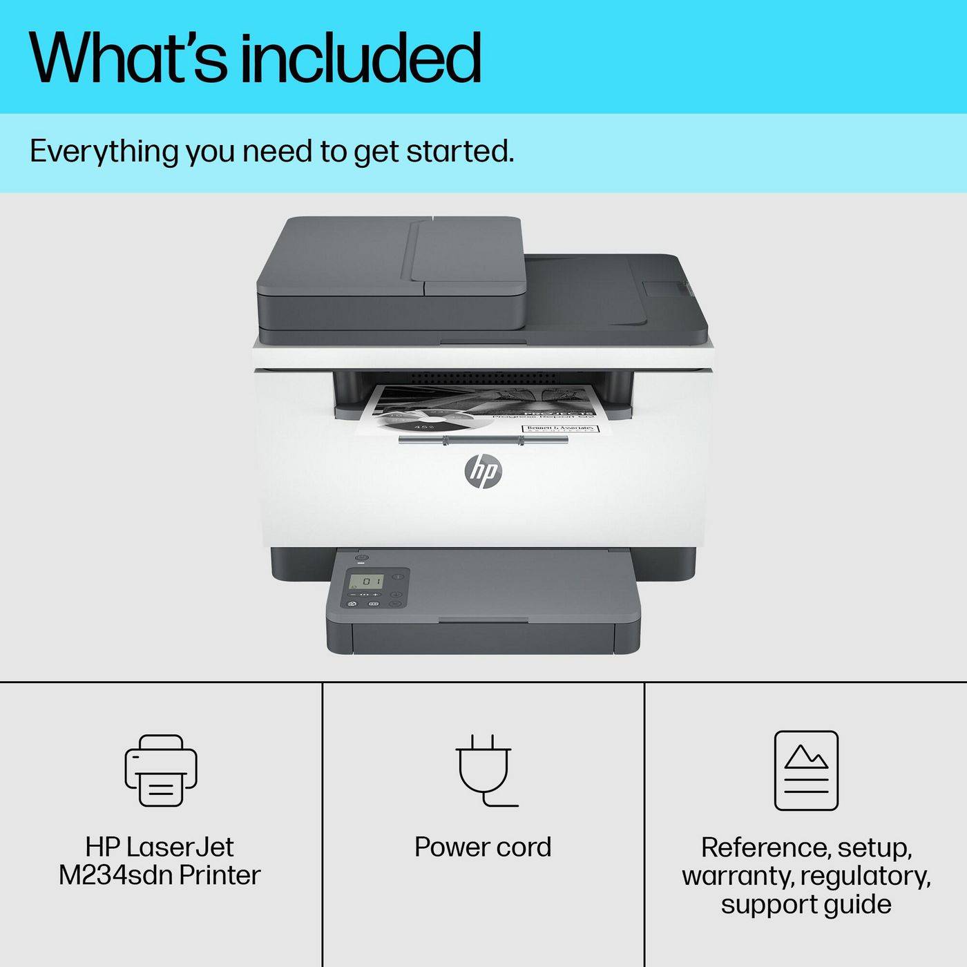 Symboolafbeelding voor HP LaserJet MFP M234SDN-printer:EU 6GX00F#B19