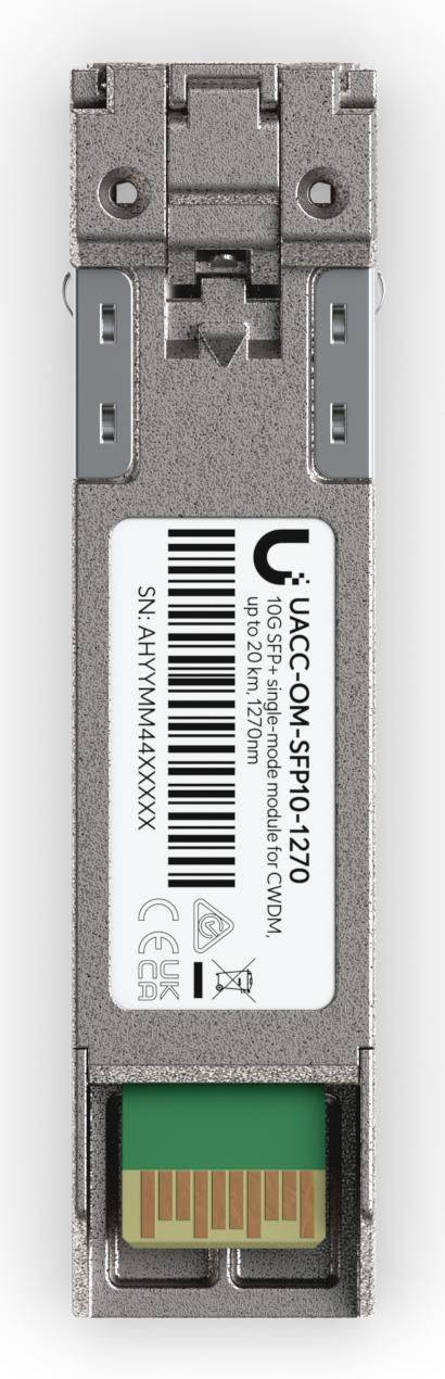 Symboolafbeelding voor Ubiquiti 10G, CWDM, single-mode, optische module, 1270 nm