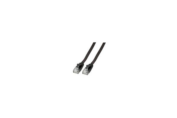 EFB Elektronik K8107SW.1 netwerkkabel zwart 1,5 m Cat6a U/UTP (UTP)
