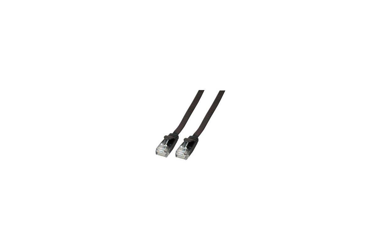 EFB Elektronik K8107SW.1 netwerkkabel zwart 1,5 m Cat6a U/UTP (UTP)-0