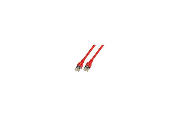 EFB Elektronik RJ45 S/FTP Cat5e netwerkkabel Rood 7,5 m SF/UTP (S-FTP)