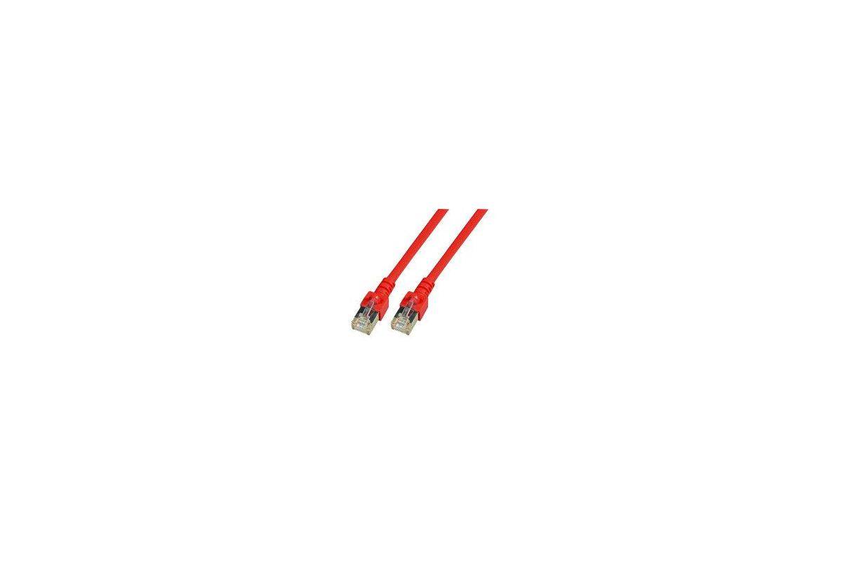 EFB Elektronik RJ45 S/FTP Cat5e netwerkkabel Rood 7,5 m SF/UTP (S-FTP)-0