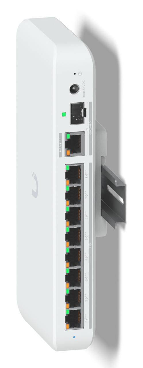 Ubiquiti DIN-railmontagebeugel, polycarbonaat, 125,7 x 40,5 x 20,6 mm-1