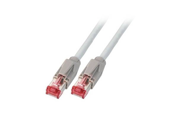 EFB Elektronik K8708GR.7.5 netwerkkabel Grijs 7,5 m Cat6a S/FTP (S-STP)