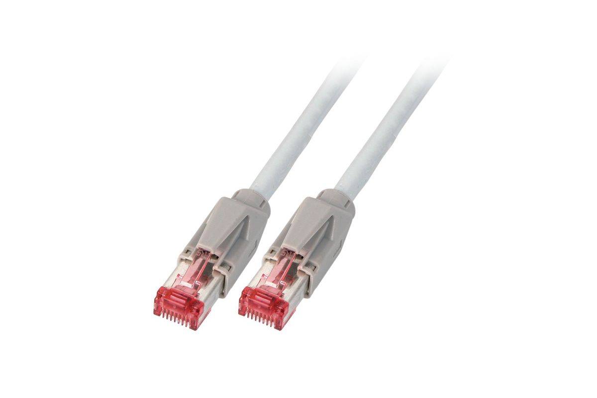 EFB Elektronik K8708GR.7.5 netwerkkabel Grijs 7,5 m Cat6a S/FTP (S-STP)-0