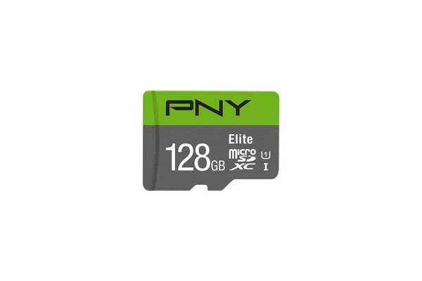 SD MicroSD XC-kaart 128 GB PNY Elite Cl.10 U1 retail