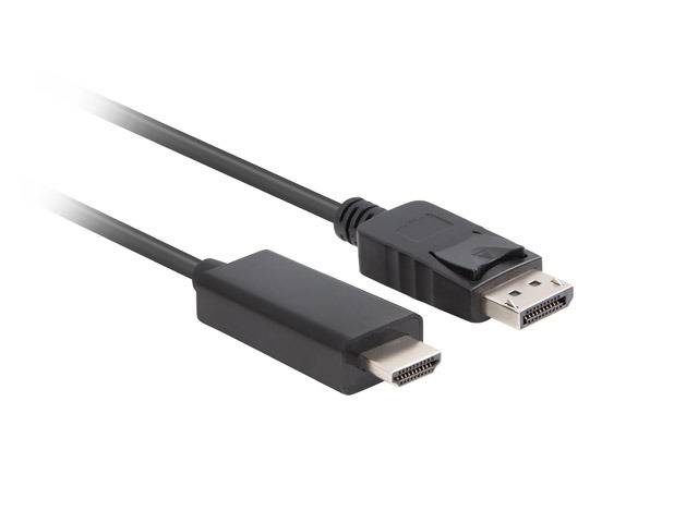 LANBERG CA-DPHD11CC-0018BK Kabel; DisplayPort-stekker,HDMI-stekker; DisplayPort 1.1; 1,8m - 1 stuk-1