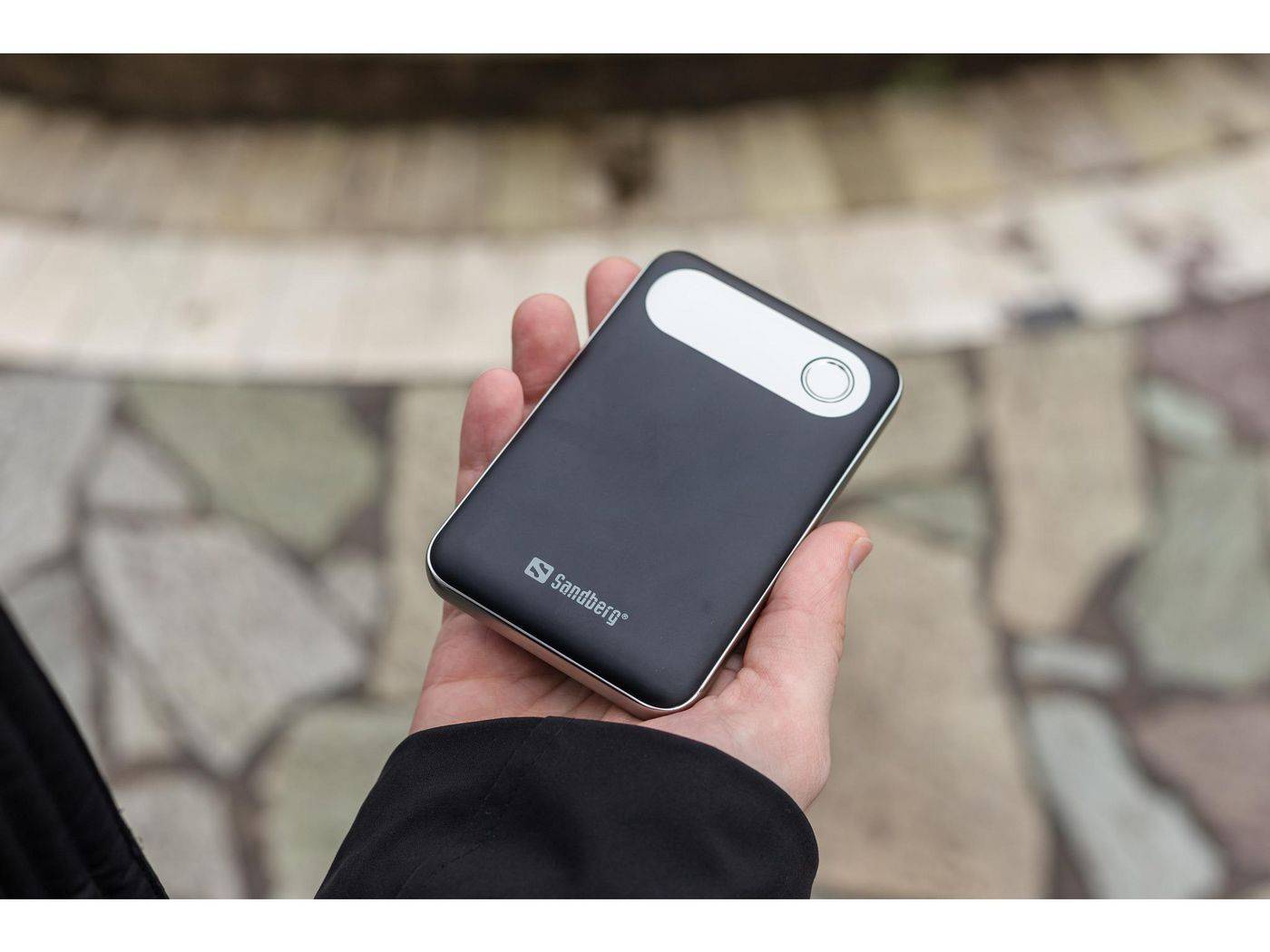 Sandberg ravel Powerbank 10000 mAh is een compacte, krachtige oplossing voor uw oplaadbehoeften onderweg-2