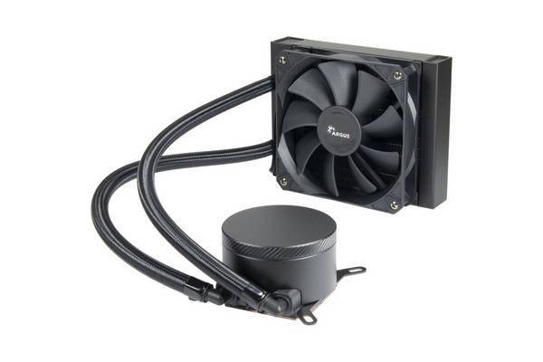Inter-Tech B-120 Processor All-in-one processorkoeler 12 cm Zwart 1 stuk(s)
