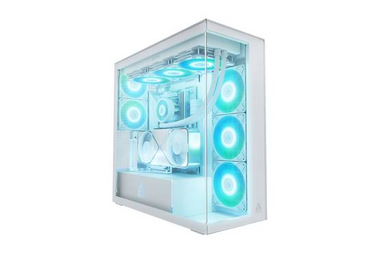 ARCTIC Xtender VG Wit (Transparant Glas) Midi Tower Wit