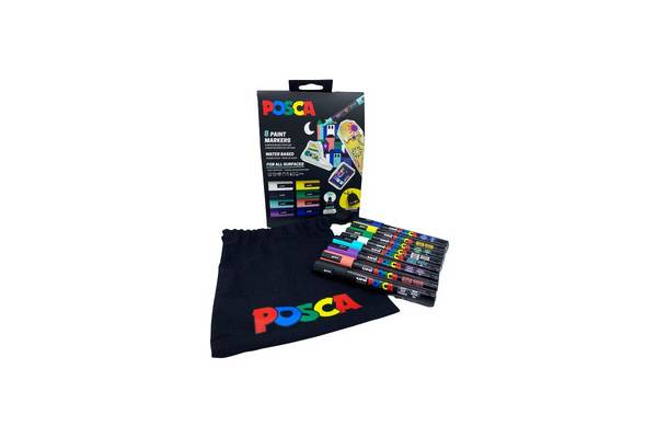 POSCA markerpen UNI PC-5M 8-delige actieset