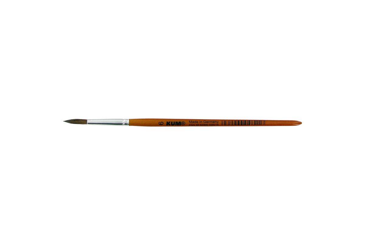 WEDO Fijne Haar Kwast Nr. 6 Aquarel KUM 511.26.11 12 Stuks PK-0