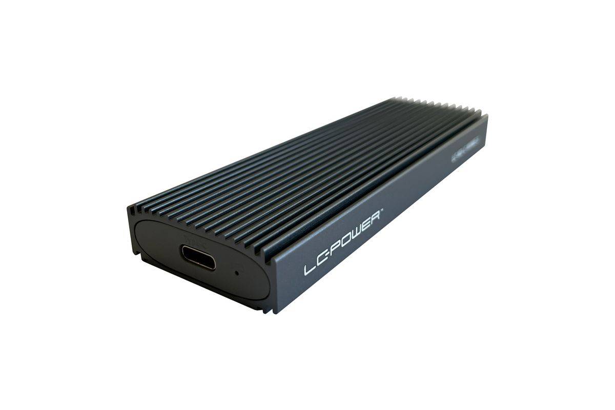 LC-Power LC-M2-C-NVME-3 behuizing voor opslagstations SDD- Zwart M.2-1