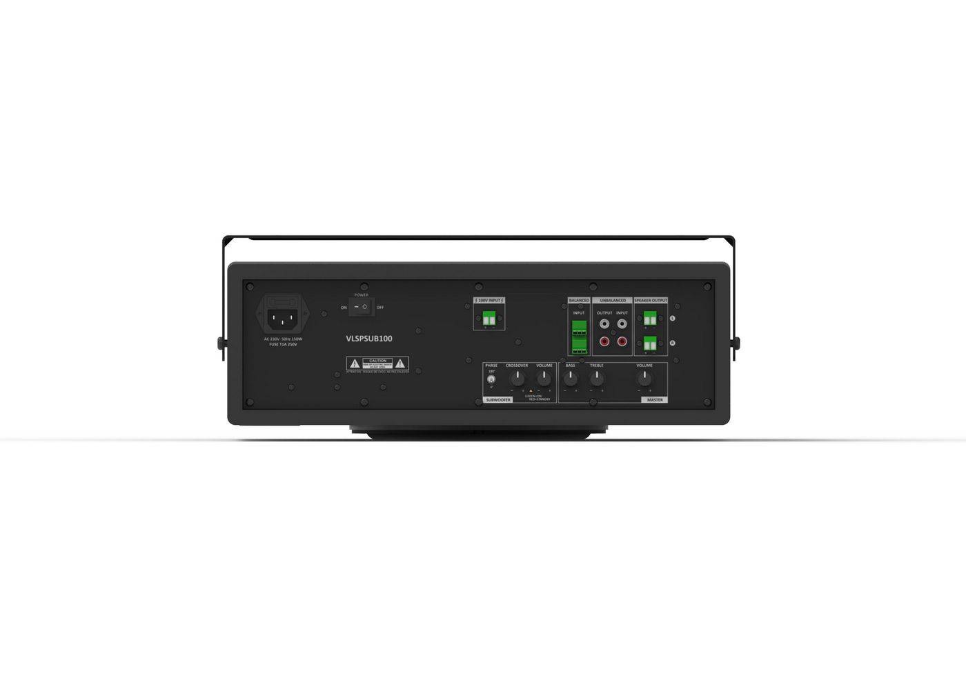 Vivolink Actieve versterkte subwoofer 8" 50W + 2x25W 2.1-2