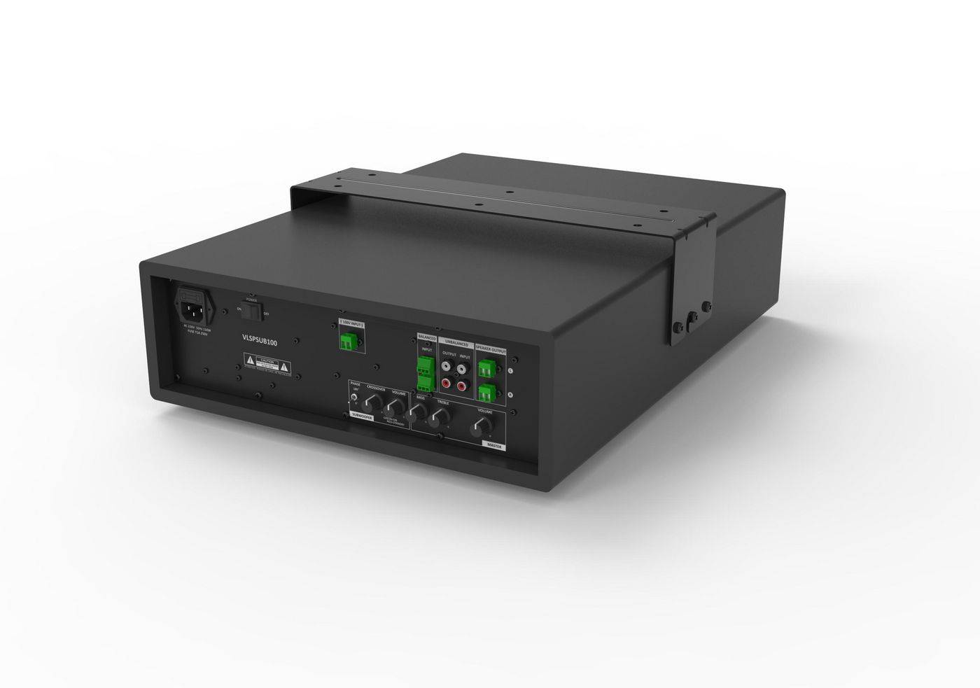 Vivolink Actieve versterkte subwoofer 8" 50W + 2x25W 2.1-0