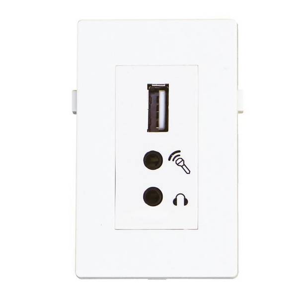 Garbot Multimedia Inbouw Wandmodule 1,5M