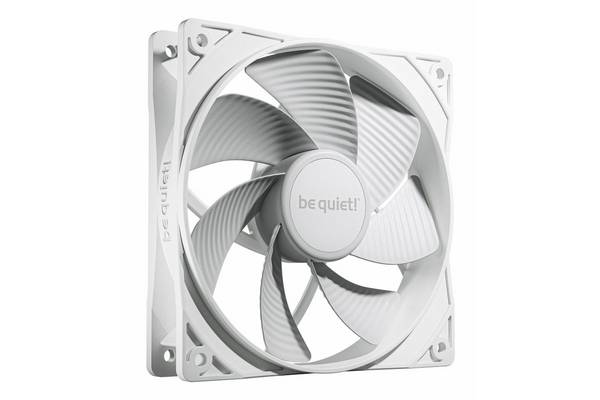 be quiet! Pure Wings 3 120 mm PWM Reverse Triple Pack Witte Computerbehuizingsventilator 12 cm Wit 3 stuks