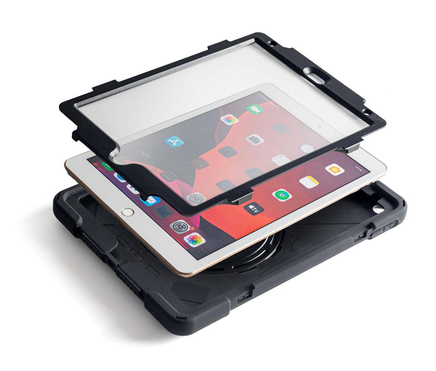 Tech Air techair TAXIPF057v2 Classic Pro iPad 10.2 7e, 8e en 9e generatie robuuste hoes zwart-2