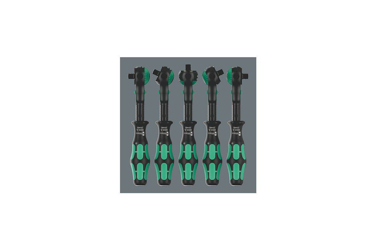 Wera 8000A Limited Edition Zyklop Speed Ratel met 1/4" aandrijving-2