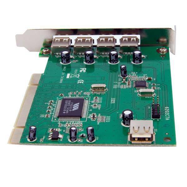 StarTech.com 7-poorts PCI USB-kaartadapter - PCI naar USB 2.0-controlleradapter-2