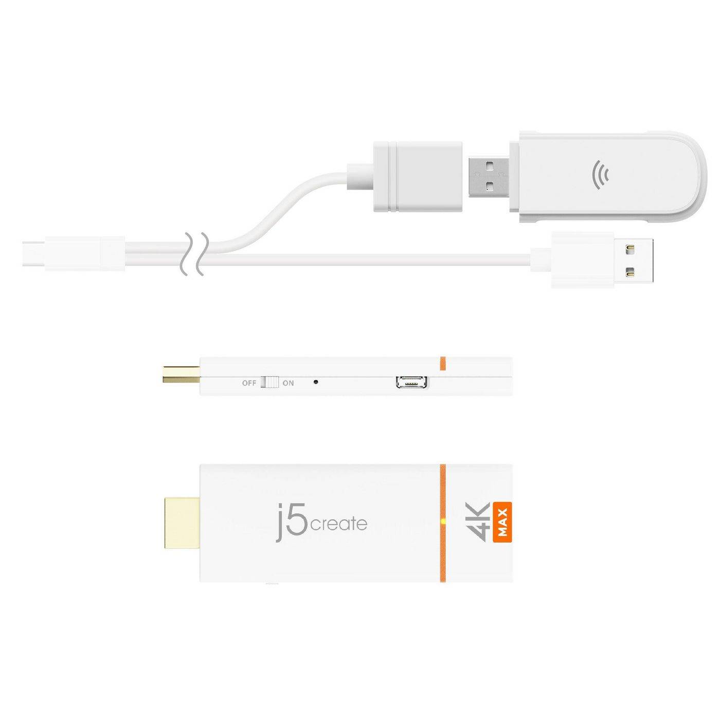 j5create ScreenCast 4K Max draadloze beeldschermadapter-1