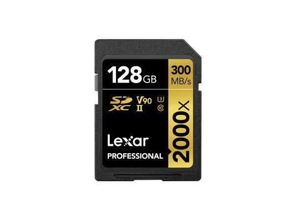Lexar 128GB C10, U3, V90, 300MB/s lezen, 260MB/s schrijven-0