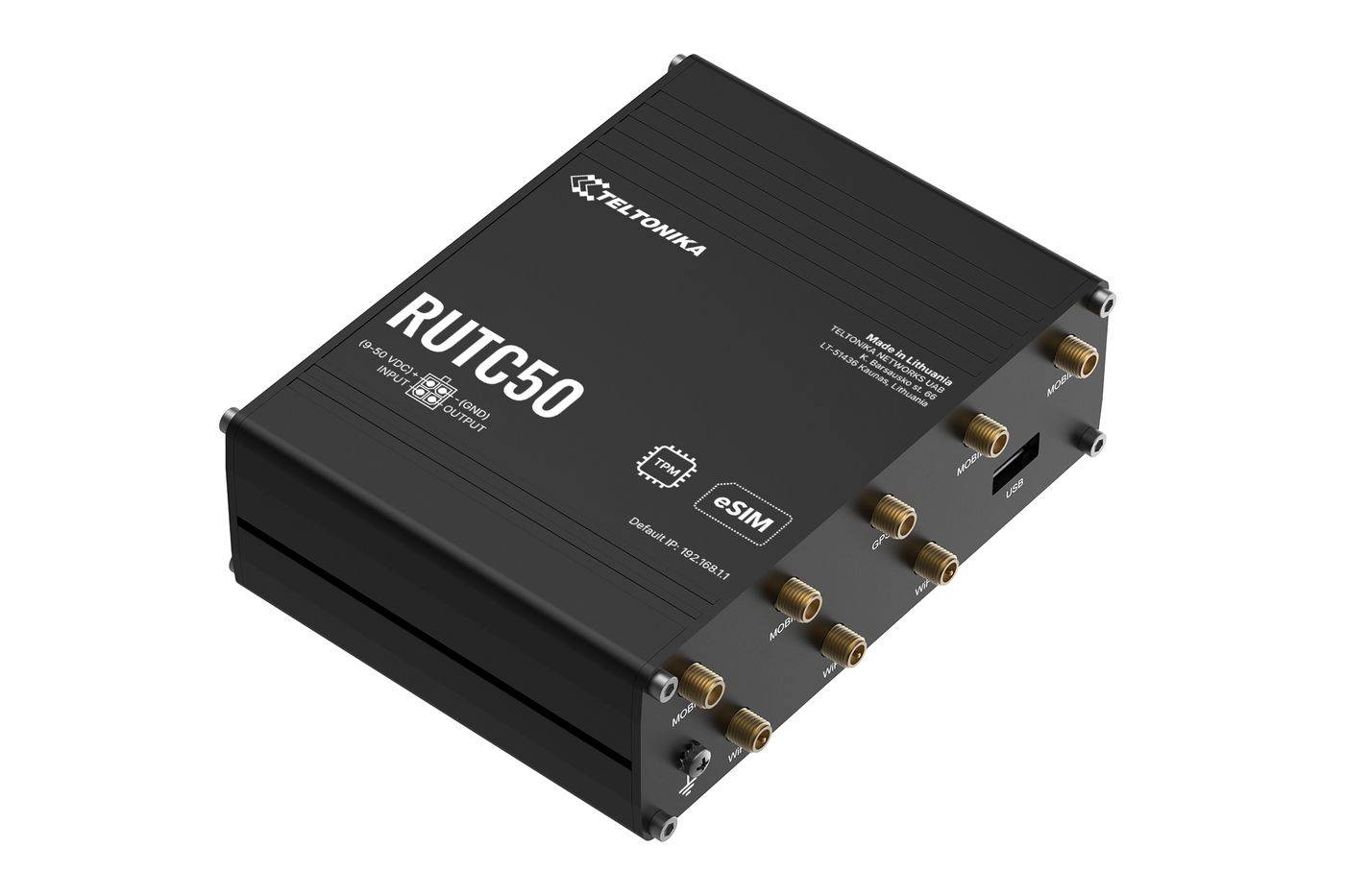 Teltonika Networks RUTC50 (EU) WiFi 6, 5G LTE-router, eSIM-2