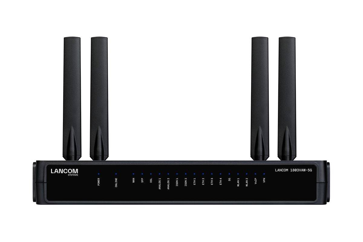 LANCOM 1803VAW-5G (EU) gateway/controller 10, 100, 1000 Mbit/s-0