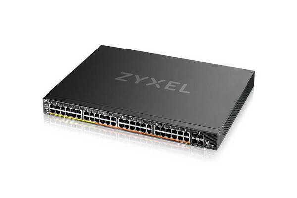 Zyxel XMG2230-52HP Managed L2/L3 2.5G Ethernet (100/1000/2500) Power over Ethernet (PoE) 1U Zwart