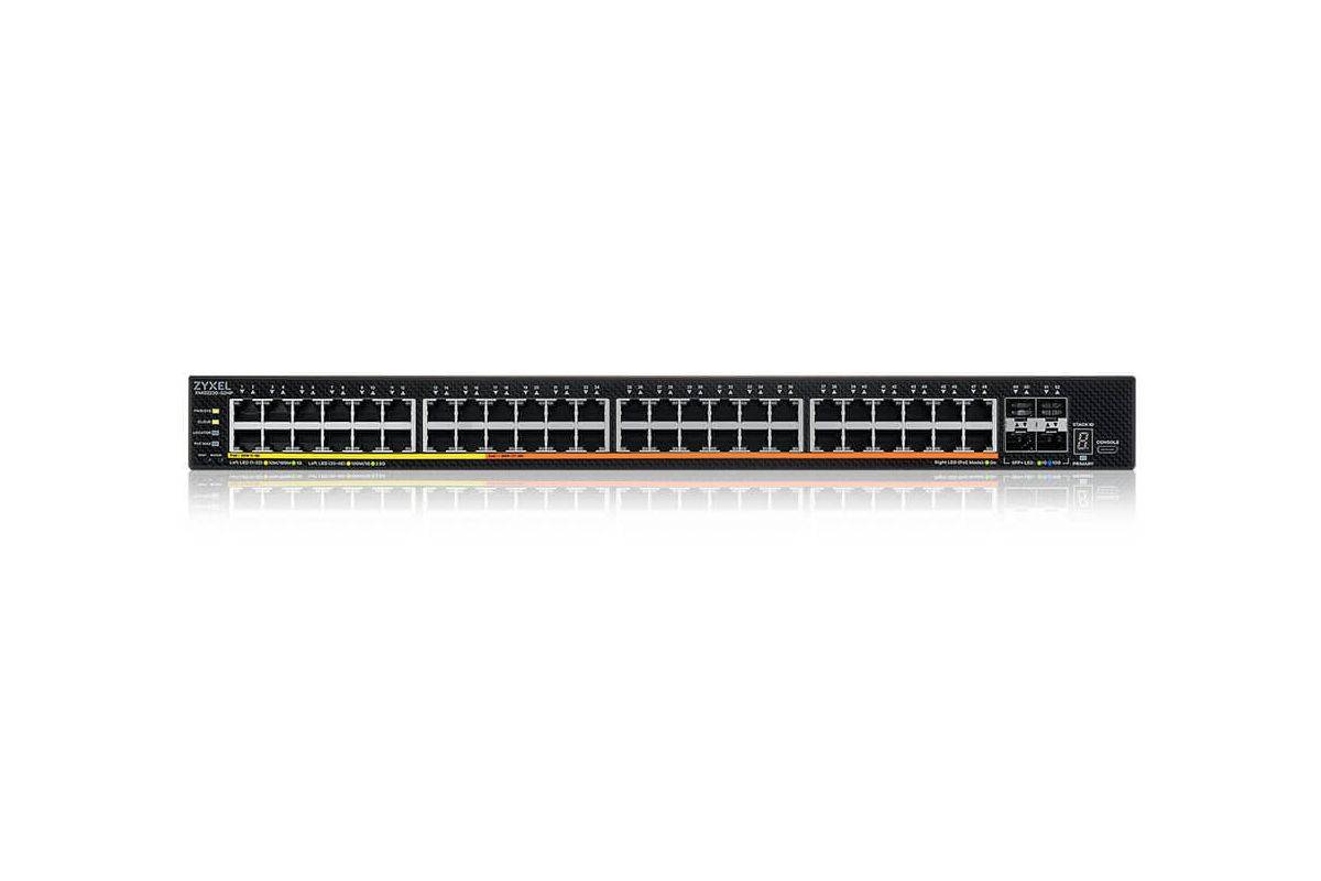Zyxel XMG2230-52HP Managed L2/L3 2.5G Ethernet (100/1000/2500) Power over Ethernet (PoE) 1U Zwart-1