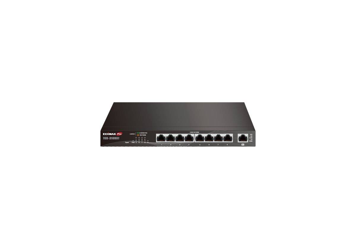 Edimax 8-poorts 2,5 Gigabit Web Smart Switch met 1 beheerde 10G/Multi-Gigabit-poort-0