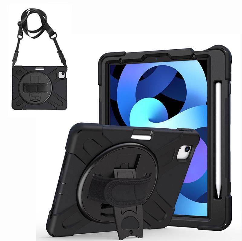 eSTUFF iPad Pro 11 2024 AUSTIN Defender Case zonder elektronische schermbeschermer - Zwart-3