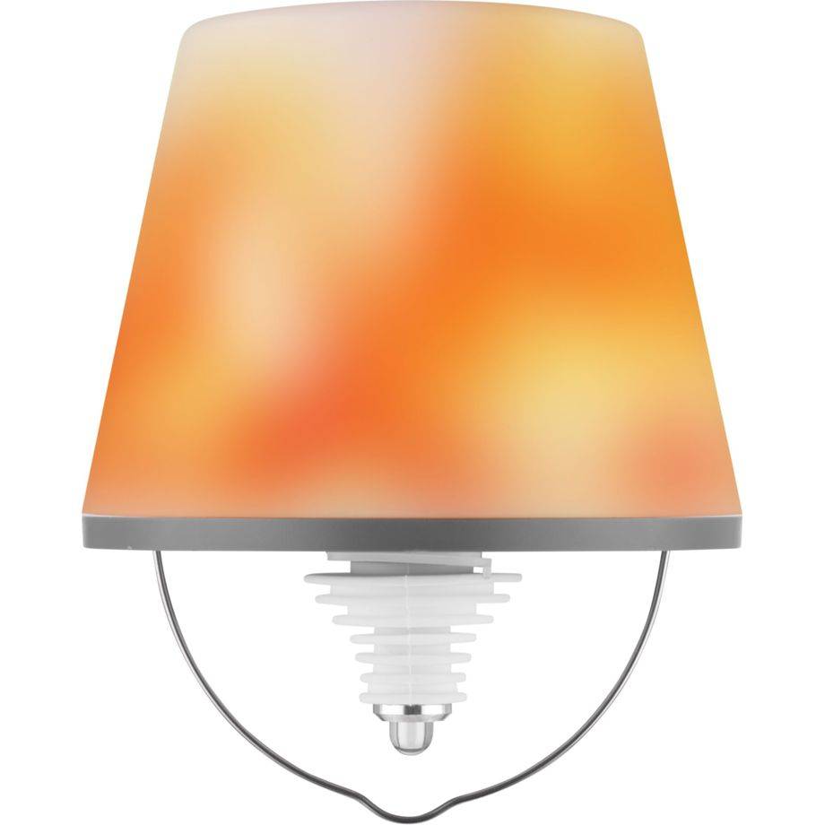 REV LED Flaschenleuchte mit Akku Lamprusco Flame warmweiÃŸ-2