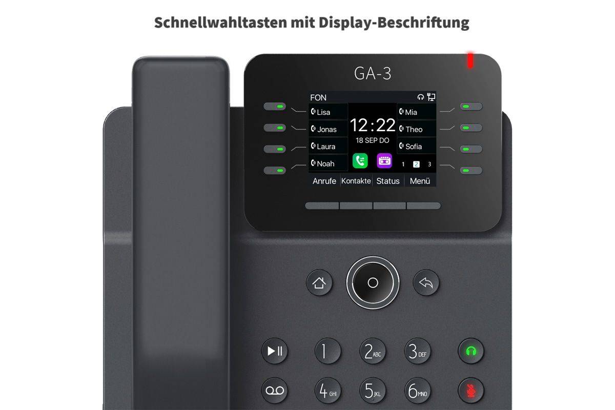 GEQUDIO GA-3 telefoon met antwoordapparaat-1