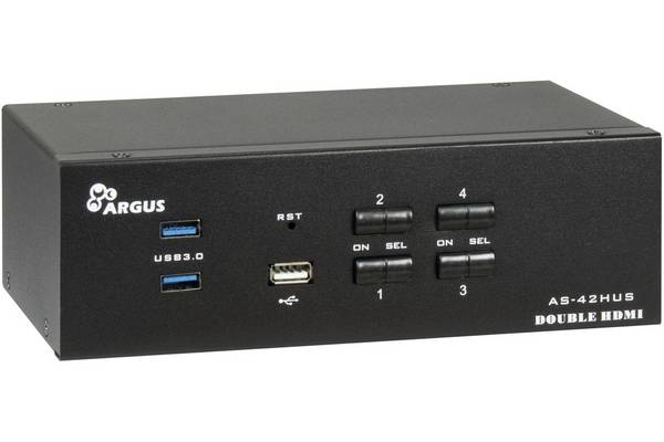 Inter-Tech IPC KVM-switch AC-42HUS HDMI, 4K@60Hz