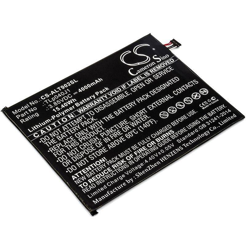 CoreParts-accu voor Alcatel Mobile 15,20 Wh Li-ion 3,8 V 4000 mAh, 9024 W, A30-tablet, A30-tablet 4G LTE-2