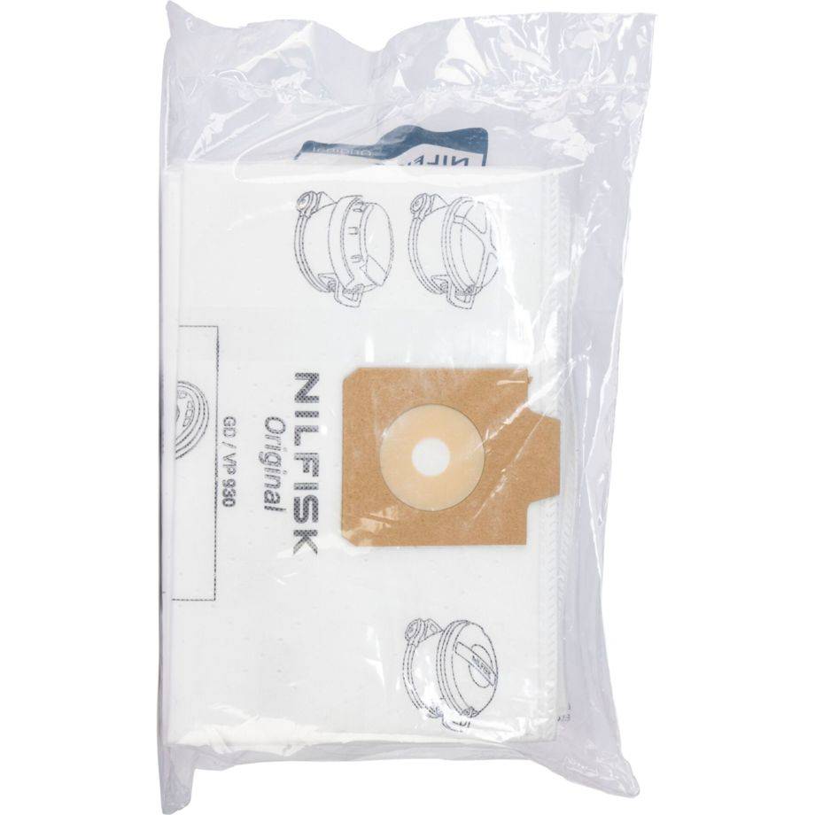 Nilfisk 10x stofzuigerzak voor VP 930 ECO HEPA-1