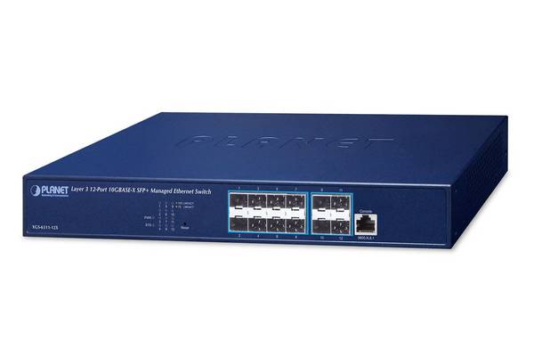 PLANET XGS-6311-12X netwerkswitch Managed L3 1U Blauw