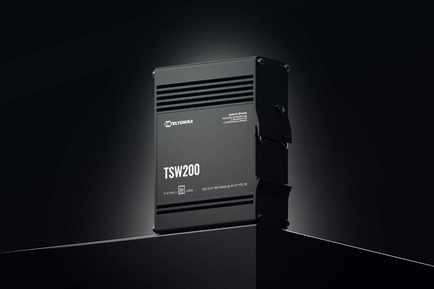 Teltonika Networks onbeheerd, 8x RJ-45, 2x SFP, PoE+, IP30-4