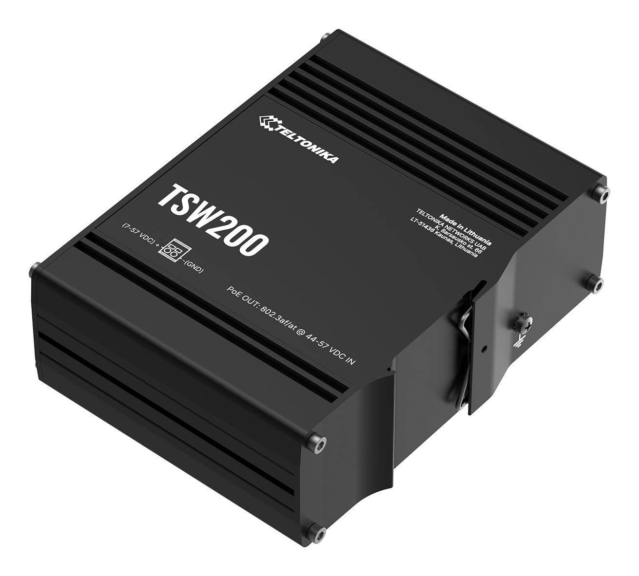 Teltonika Networks onbeheerd, 8x RJ-45, 2x SFP, PoE+, IP30-1