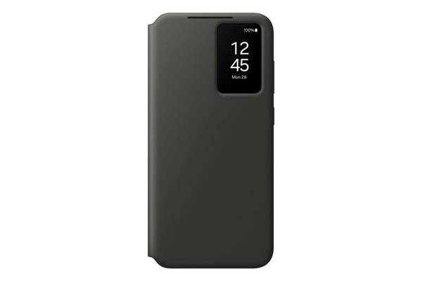 Samsung Smart View Wallet Case Zwart voor S24 FE-smartphone