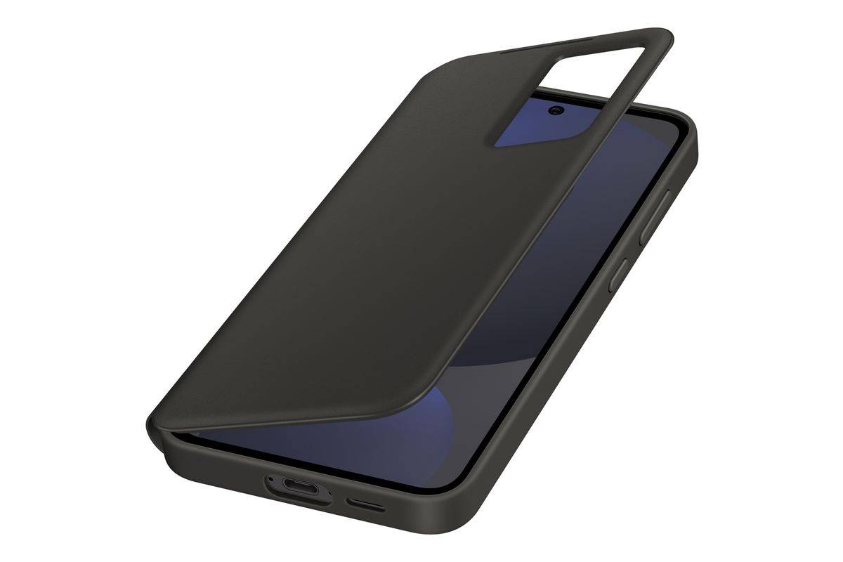Samsung Smart View Wallet Case Zwart voor S24 FE-smartphone-1
