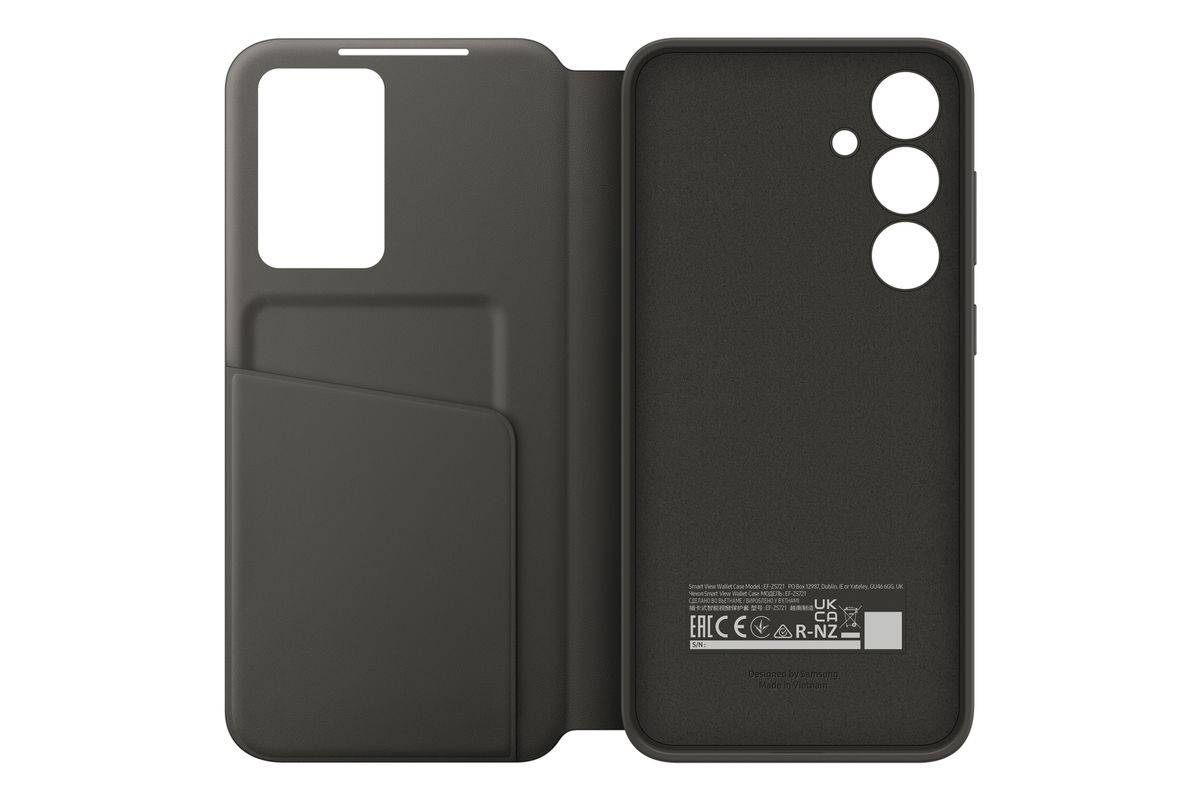 Samsung Smart View Wallet Case Zwart voor S24 FE-smartphone-2