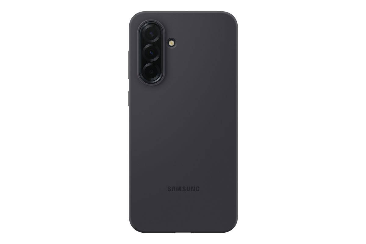 Samsung smartphone siliconen hoesje zwart voor Galaxy A36-0