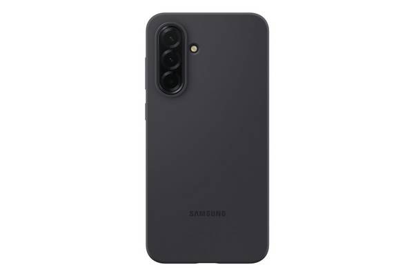Samsung smartphone siliconen hoesje zwart voor Galaxy A36