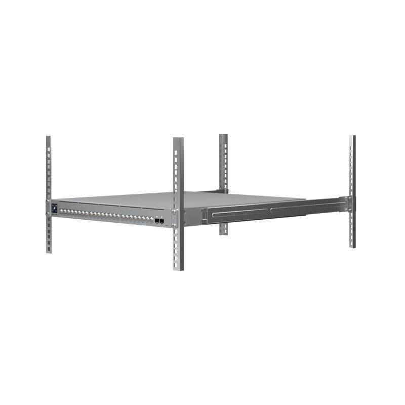 Professionele Ubiquiti Layer 3 Etherlighting™ PoE+++ switch met 24 poorten, voorzien van (16) 10 GbE-, (8) 2,5 GbE- en (-1