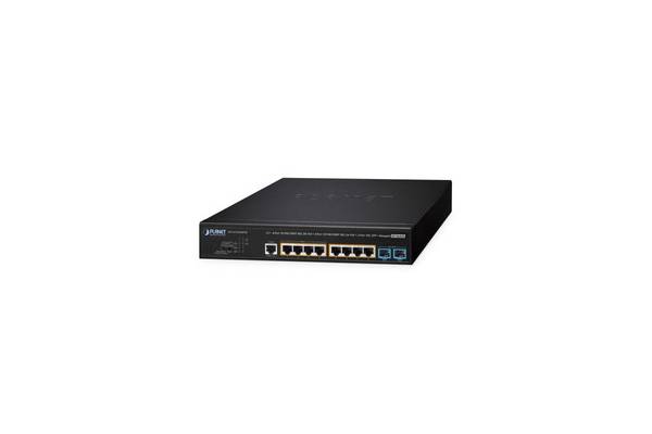 PLANET L2+ 4-poorts 10/100/1000T 802.3bt PoE + 4-poorts 10/100/1000T 802.3at PoE + 2-poorts 10G SFP+ beheerde AV-switch